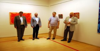 Sanko Sanat Galerisinde Dokusal Soyutlamar Iı Sergisi Açıldı