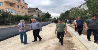 Ergenede Oğuzhan Caddesi Asfaltlandı