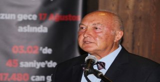 Kuşadasında “ Depremle Yaşamak “ Konferansı Düzenlendi