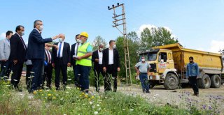 Başkan Güngör Andırın'da yatırım alanlarını gezdi