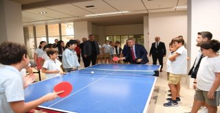 Başkan Böcek, Konyaaltı Lisesinde