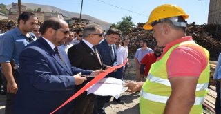 Hakkaride Asp Hizmet Binasının Temeli Atıldı