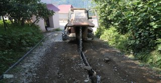 Orduda Kırsal Alana İçme Suyu Hatları Döşeniyor