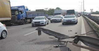 Temde Kontrolden Çıkan Tır, Karşı Şeride Geçip Otomobille Çarptı: 1 Ölü, 1 Ağır Yaralı