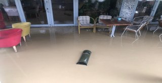Sakaryada Dereler Taştı, İlçe Sular Altında Kaldı