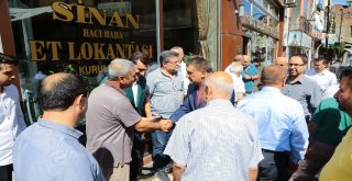Başkan Gürkan Esnaflar İle Bir Araya Geldi