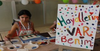 Lösemili Çocuklar Kto Karatay Üniversitesinde Resim Yaptı