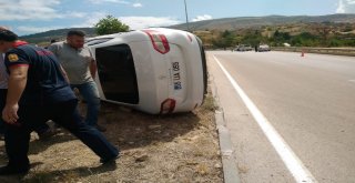 Tokatta Trafik Kazası 3 Yaralı