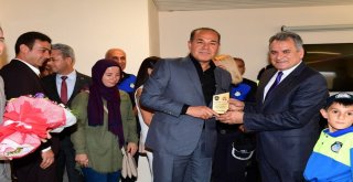 Büyükşehir Belediyesi Zabıtalarından Başkan Sözlüye Ziyaret