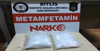 Bitliste Bir Araçta Metamfetamin Ele Geçirildi