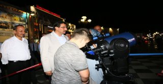 Başkan Ak İle Yüzyılın Doğa Olayını İzlediler