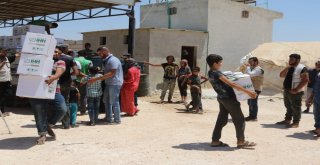 Dera Ve Kuneytradan Tahliye Edilen Ailelere İnsani Yardım