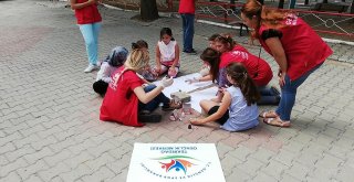 Çocuklar Geleneksel Oyunlarla Şenlendi