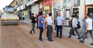 Şemdinlide Sıcak Asfalt Çalışması