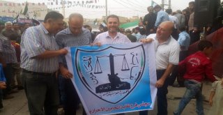 İdlibde Esad Karşıtı Protesto