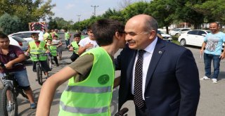 Köy Yoluna 6 Km Bisiklet Yolu