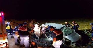 Aslanapada Trafik Kazası: 2 Yaralı
