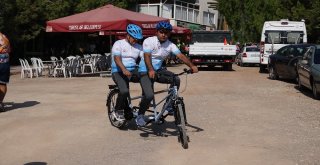 Bisiklet Tutkunları Pedalda Engel Yok Sloganı İle 450 Kilometre Pedal Çevirecek