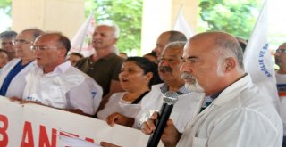 Antalyada Tabiplerden Şiddete Tepki