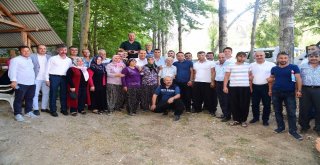 Başkan Sözlü İlçelerde Vatandaşlarla Bayramlaştı