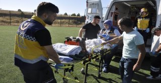 Üzerine Süt Kazanı Devrilen Çocuk Ağır Yaralandı