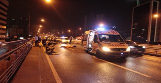 E-5Te Kazada Ölen Kişinin Yakını Tabutu Başında Dakikalarca Gözyaşı Döktü