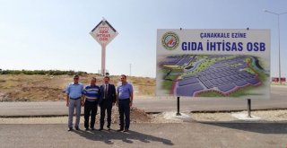 Çanakkale Ezine Gıda İhtisas Organize Sanayi Bölgesinde Alt Yapı Çalışmaları