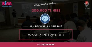 Gazi Teknoparkın Yürüttüğü Bigg Anahtar Programı İle Tübitaktan Girişimcilere 200 Bin Tl Hibe