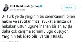 Tbmm Başkanvekili Şentop: Fetö, Örgüt İdeolojisini Esas Aldı