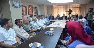 Bakan Yardımcısı Eldemir, Ak Parti İl Başkanlığını Ziyaret Etti