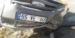 Siirtte Yolcu Minibüsü Devrildi: 10 Yaralı