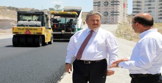 Talas Mevlana Mahallesinde Yol Çalışmaları Devam Ediyor