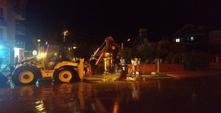 Denizlide Sağanak Yağış