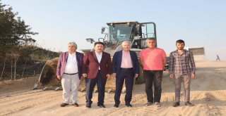 Başkan Kafaoğlu Yol Çalışmasını İnceledi