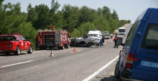 Denizlide Trafik Kazası: 1 Ölü, 2 Yaralı