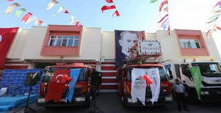 Japonyadan Gaziantepe 9 İtfaiye Aracı Hibe Edildi