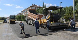 ALINCA CADDESİ’NDE ASFALT ÇALIŞMASI GERÇEKLEŞTİRİLDİ