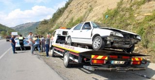 Samsunda Trafik Kazası: 3 Yaralı