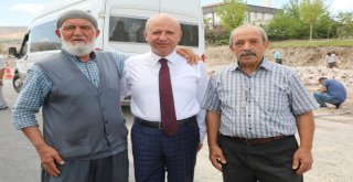 Kocasinanda Yol Yapım Çalışmaları Devam Ediyor