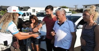 Çeşme Emniyet Müdüründen Tatlı Karşılama