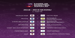 Kadınlar Basketbol Süper Liginin 2018-2019 Sezonu Fikstürü Belli Oldu