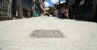 Eyüpsultandaki Kırkmerdiven Caddesi Yenileniyor