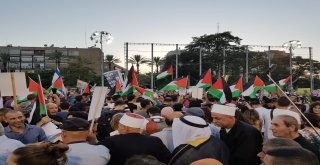 İsrail Ulus Devlet Yasası Tel Avivde Protesto Edildi