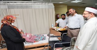 Adalet Bakanı Gül Ve Diyanet İşleri Başkanı Erbaş, Diyanet Mekke Hastanesini Ziyaret Etti