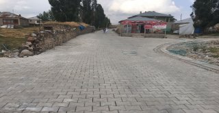 Çaldıranda Parke Taşı Yol Çalışması