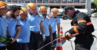 Büyükşehir Belediyesi Ankara İtfaiyesi Daire Başkanlığından “Kurtarma Günleri” Haftası Eğitimi