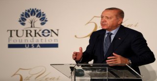 Cumhurbaşkanı Erdoğan Türken Vakfı Geleneksel Gala Yemeğine Katıldı