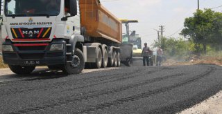 Büyükşehir asfalt çalışmalarını kararlılıkla sürdürüyor