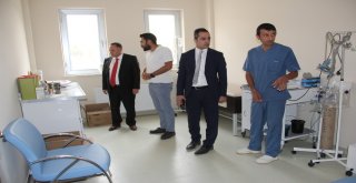 Müdür Akdoğan, Devlet Hastanesinde İncelemelerde Bulundu
