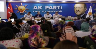Türel Kepez Ve Muratpaşa Teşkilatı İle Buluştu